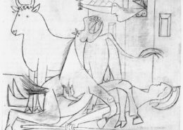 12. Composition Study for Guernica, 1 May 1937